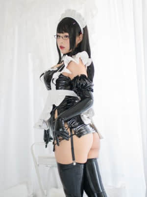 [Cosplay] Niyeye 你烨烨 (白烨) Tsundere Maid 傲娇女仆长_046