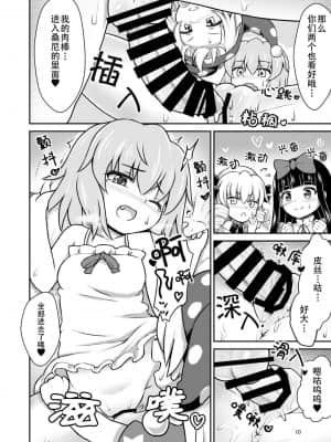 [四字神社汉化] (例大祭16) [白月しおり] 妖精セックスコミュニケーション (東方Project)_10