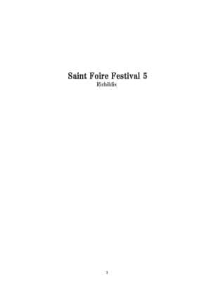 [最爱福瑞汉化组] (C80) [床子屋 (HEIZO, 鬼頭えん)] Saint Foire Festival 5 [DL版]_002