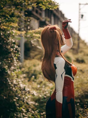 絕對薙肉-Niwa Nagi cosplayer Asuka Langley_47