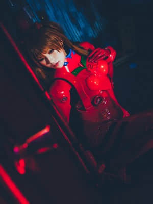 絕對薙肉-Niwa Nagi cosplayer Asuka Langley_111