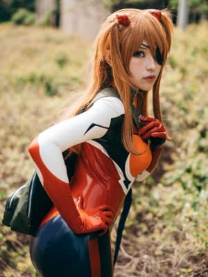 絕對薙肉-Niwa Nagi cosplayer Asuka Langley_43