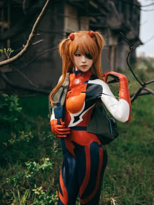 絕對薙肉-Niwa Nagi cosplayer Asuka Langley_46