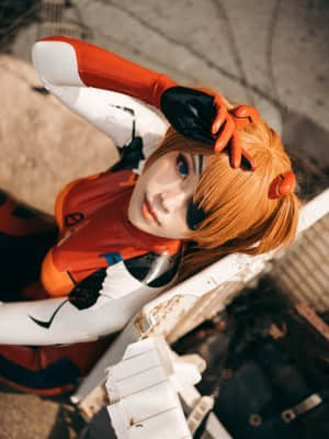 絕對薙肉-Niwa Nagi cosplayer Asuka Langley_34