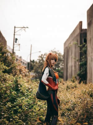 絕對薙肉-Niwa Nagi cosplayer Asuka Langley_28