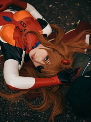 絕對薙肉-Niwa Nagi cosplayer Asuka Langley_11