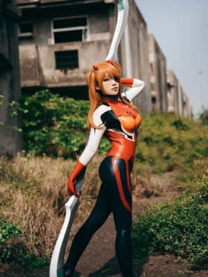 絕對薙肉-Niwa Nagi cosplayer Asuka Langley_40