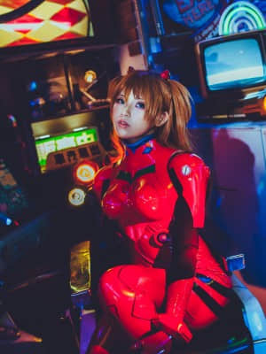 絕對薙肉-Niwa Nagi cosplayer Asuka Langley_82