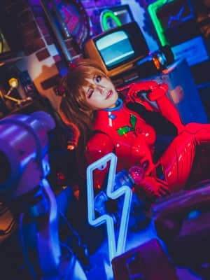 絕對薙肉-Niwa Nagi cosplayer Asuka Langley_56