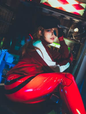 絕對薙肉-Niwa Nagi cosplayer Asuka Langley_85