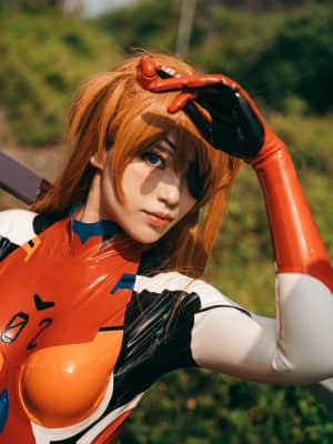 絕對薙肉-Niwa Nagi cosplayer Asuka Langley_31