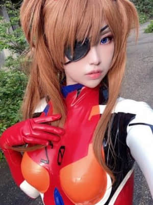 絕對薙肉-Niwa Nagi cosplayer Asuka Langley_4