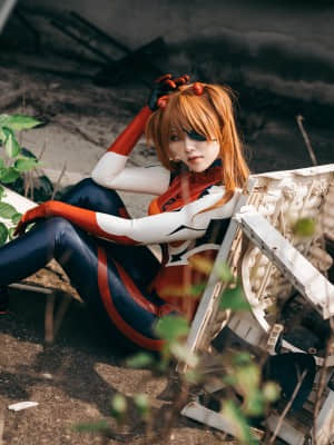 絕對薙肉-Niwa Nagi cosplayer Asuka Langley_26