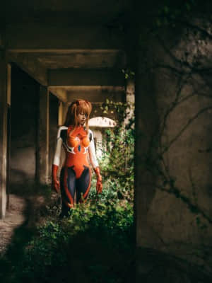 絕對薙肉-Niwa Nagi cosplayer Asuka Langley_32