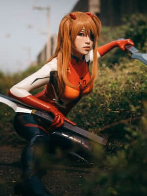 絕對薙肉-Niwa Nagi cosplayer Asuka Langley_7