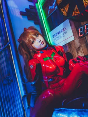 絕對薙肉-Niwa Nagi cosplayer Asuka Langley_104