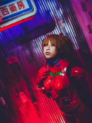 絕對薙肉-Niwa Nagi cosplayer Asuka Langley_92