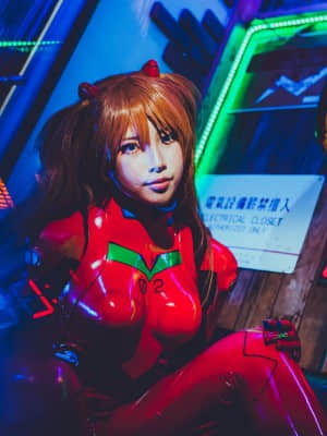 絕對薙肉-Niwa Nagi cosplayer Asuka Langley_95