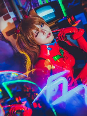 絕對薙肉-Niwa Nagi cosplayer Asuka Langley_55