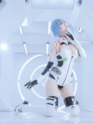 Coser@周叽是可爱兔兔 Vol.005 绫波丽 白战_Coser-Vol.005--MrCong.com-018