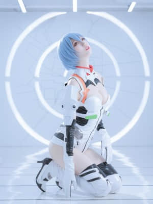 Coser@周叽是可爱兔兔 Vol.005 绫波丽 白战_Coser-Vol.005--MrCong.com-019