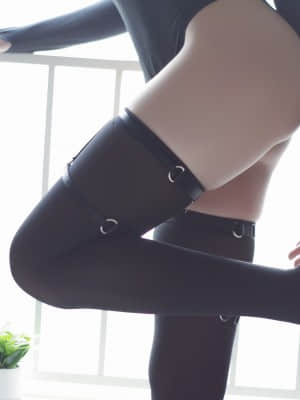 曉美媽 NO.008 秋 Black Stocking_(www.8kcosplay.com)14