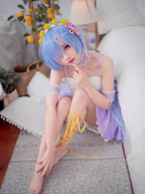 【花柒Hana】NO.02 蕾姆CLEAR DRESS_05-Rem_5