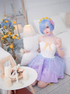 【花柒Hana】NO.02 蕾姆CLEAR DRESS_03-Rem_3