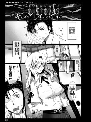 [しもやけ堂 (逢魔刻壱)] 無限回廊のユビキタス (Steins;Gate) [中国翻訳] [DL版]_004