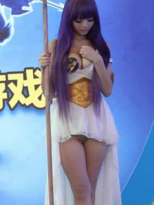 Athena sexy cosplay - Chinajoy event 2012 (Li-Ling Angel Baby)_008_292458_347373978675016_1504264827_n