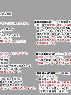 [親子丼 (貞五郎)] 約束―義妹・詩乃が僕に隠れてシていた事― (おまけ)_おまけ_0014