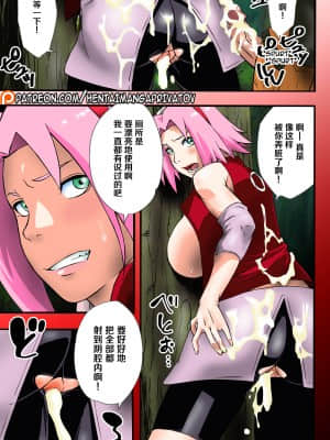 (C97) [からきし傭兵団 真雅 (砂原渉)] 生物係 (NARUTO -ナルト-) [罗洁爱儿个人机翻] [カラー化] [無修正]_05