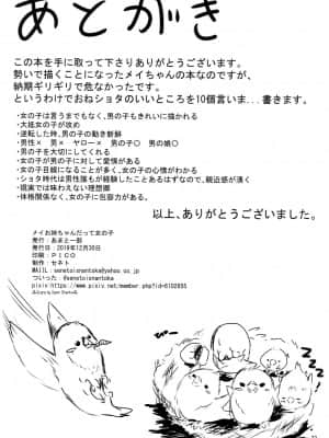 [未名汉化组] (C97) [あまとー部 (セネト)] メイお姉ちゃんだって女の子 (ポケットモンスター ブラック2・ホワイト2)_21