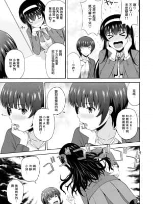 (C97) [G-SCAN CORP. (佐藤茶菓子)] 霞ヶ丘詩羽のりんり審査会 Append (冴えない彼女の育てかた) [中国翻訳]_25