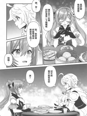 (COMIC1☆19) [URAN-FACTORY (URAN)] 艶めく晴れ星 (原神) [中国翻訳]_003_