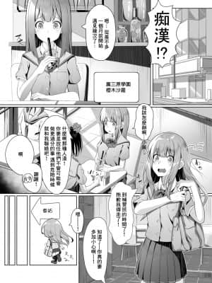 [紅梅なでしこ (赤薄紅)] 我慢とガマンの痴漢電車 [中国翻訳] [DL版]_03