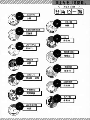 [沒有漢化] [南北屋 (南北)] 南北ケモノ見聞録 1+2 | 南北獸控見聞錄1+2 (よろず)_03