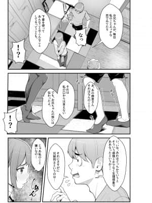 [クラムボン (ベンゾウ)] 義理ですからっ 妹と実家とラブホでラブハメ生活編 [Irodori Comics]_010