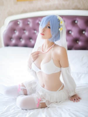 Nisa 二佐 -  蕾姆婚纱 (Re:Zero)_09