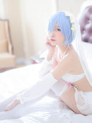 Nisa 二佐 -  蕾姆婚纱 (Re:Zero)_12