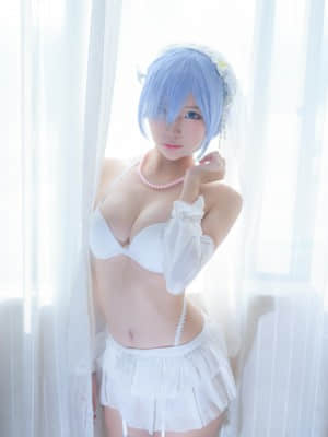 Nisa 二佐 -  蕾姆婚纱 (Re:Zero)_25