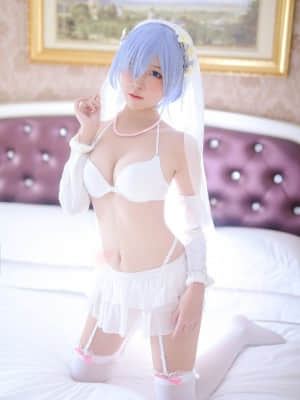 Nisa 二佐 -  蕾姆婚纱 (Re:Zero)_03