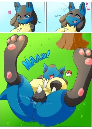 [梅水瓶汉化] [DeerRobin] Lucario TF Comic | 奇异糖果 (Pokemon)_05