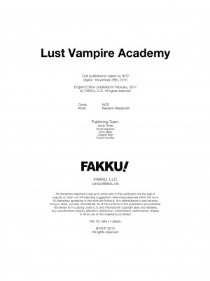 [Kawano Masatoshi] Lust Vampire Academy_21