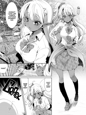 [Kouki Kuu] Dark Elf Schoolgirl Raises Tentacles_01