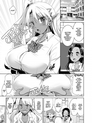 [Kouki Kuu] Dark Elf Schoolgirl Raises Tentacles_05