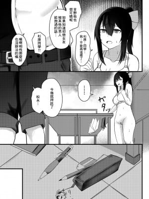 [横乳ランジェリー (どぅーわ)] 優柔不断な女の子が同級生に寝取られる話 [中国翻訳]_20_019_