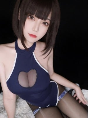 蜜汁猫裘 - 水着 JK Swim suit_26