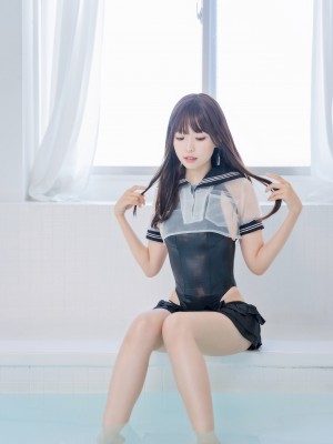 [ElyEE子] NO.75 Racing Swimsuit 競泳水手服_028