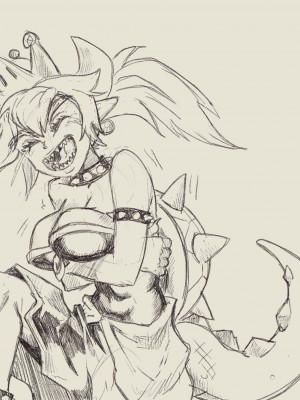 [Pencils] Bowsette Saga Vol.1 (Mario Bros.) [基德漢化組]_029